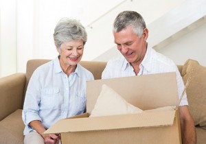 senior moving in with relative